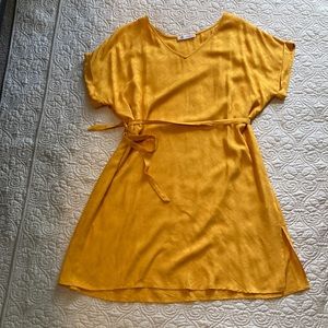 Bright Yellow Cupshe Dress or Cover Up